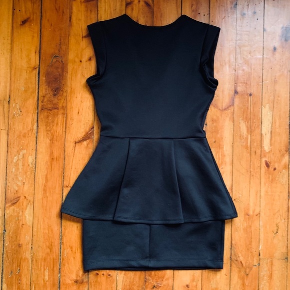 90s Mystic Zip Dress with Flare Skirt - Picture 2 of 2